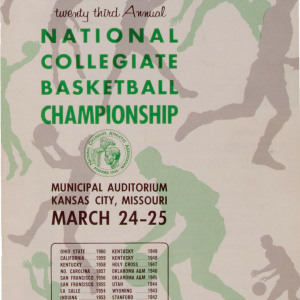 1961 Final Four program