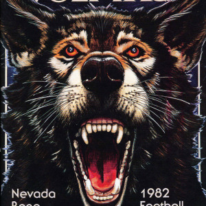 College Football Media Guide: Nevada Wolf Pack (1982)
