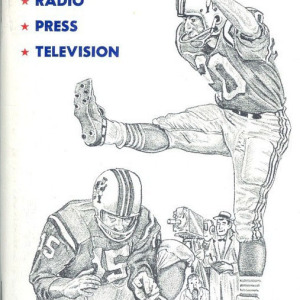 1965 Boston Patriots media guide