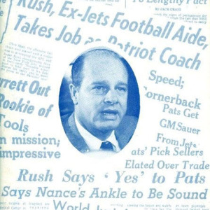 1969 Boston Patriots media guide