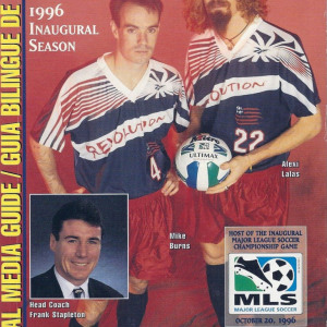 1996 New England Revolution media guide