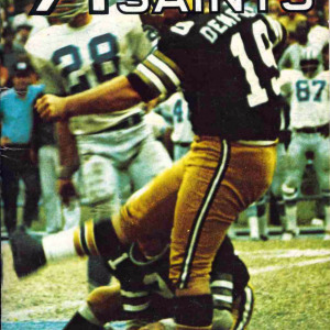 1971 New Orleans Saints media guide