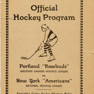 1925-26 New York Americans program
