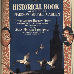 1925-26 New York Americans program