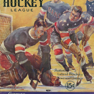 1935-36 New York Americans program