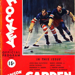 1936-37 New York Americans program