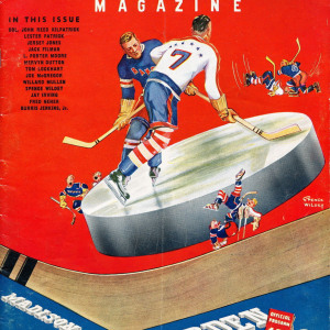 1938-39 New York Americans program