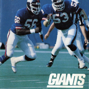1982 New York Giants media guide