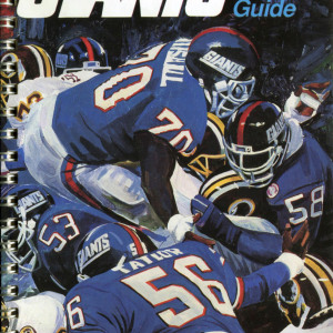 1988 New York Giants media guide