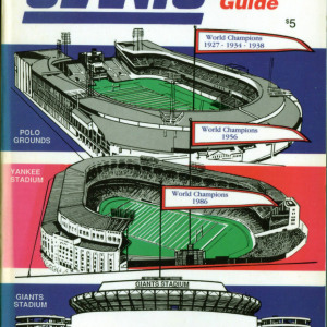 1989 New York Giants media guide