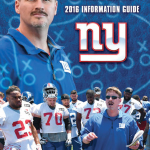 2016 New York Giants media guide