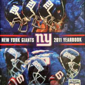 2011 New York Giants yearbook