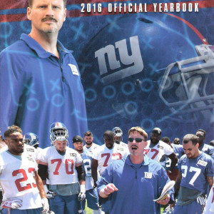 2016 New York Giants yearbook