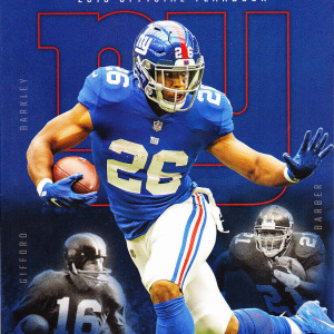 2019 New York Giants yearbook