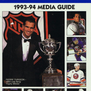 1993-94 New York Islanders media guide