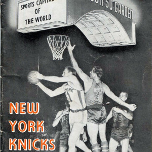 1956-57 New York Knicks media guide