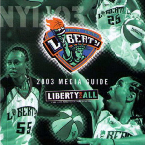 2003 New York Liberty media guide