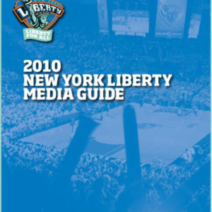 2010 New York Liberty media guide