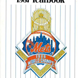 1987 New York Mets yearbook