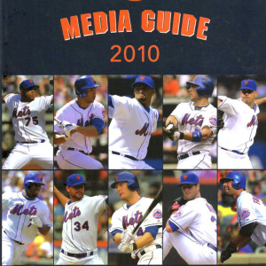 2010 New York Mets media guide