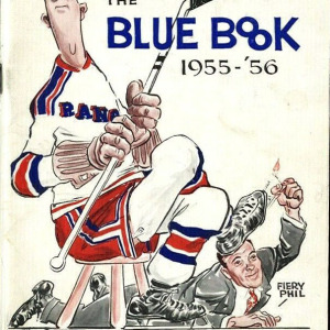 1955-56 New York Rangers media guide