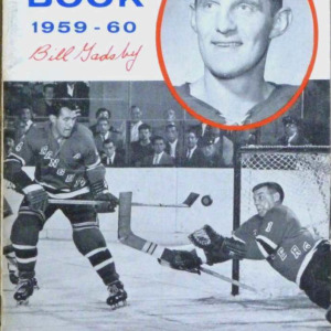 1959-60 New York Rangers media guide
