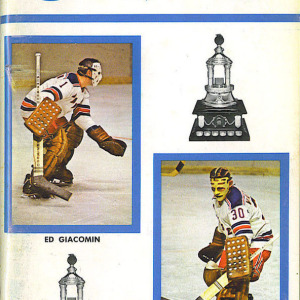 1971-72 New York Rangers media guide