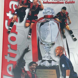2001 MetroStars media guide/yearbook