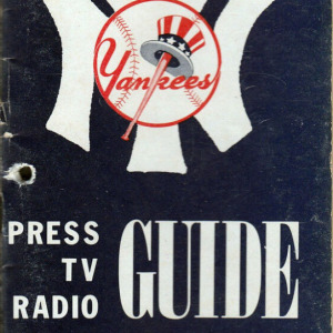 1963 New York Yankees media guide