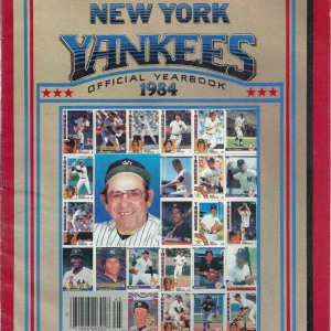 1984 New York Yankees yearbook