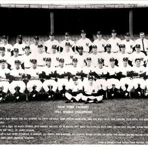 1961 New York Yankees team photo