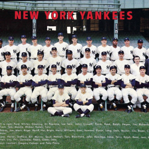 1963 New York Yankees team photo
