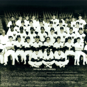 1984 New York Yankees team photo