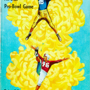 1951 Pro Bowl program