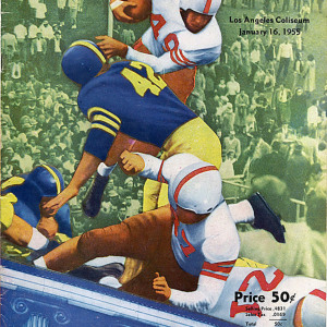 1955 Pro Bowl program