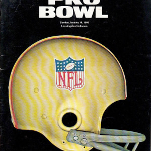 1966 Pro Bowl program