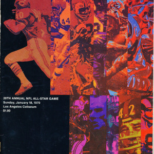 1970 Pro Bowl program