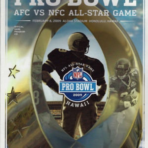 2009 Pro Bowl program