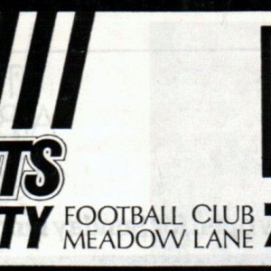 Notts County F.C. publication crest (1973-74)