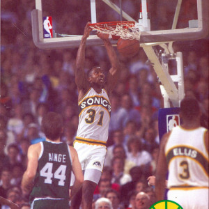 1989-90 Seattle SuperSonics media guide