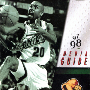 1997-98 Seattle SuperSonics media guide
