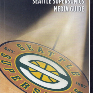 2007-08 Seattle SuperSonics media guide