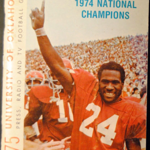 College Football Media Guide: Oklahoma Sooners (1975)