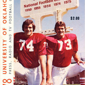 College Football Media Guide: Oklahoma Sooners (1978)