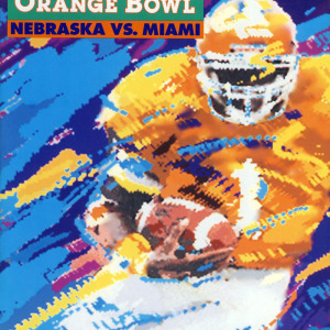 1992 Orange Bowl program