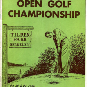 1946 Northern California Open golf program