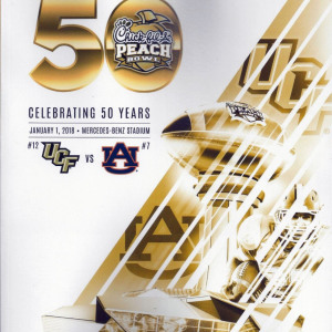 NCAA Bowl Game Program: 2018 Peach Bowl