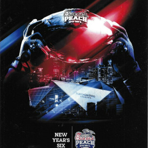 NCAA Bowl Game Program: 2018 Peach Bowl (Florida Gators vs. Michigan Wolverines)