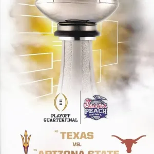 2025 Peach Bowl program