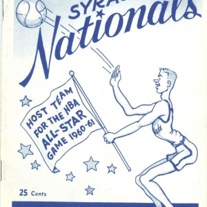 1960-61 Syracuse Nationals media guide